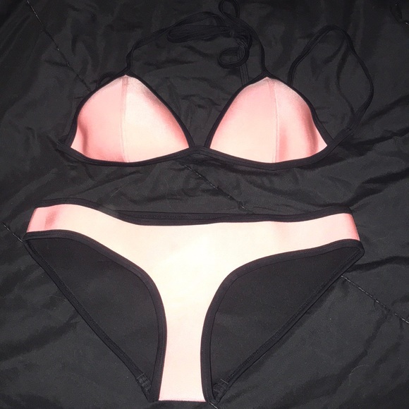 Triangl bathing suit pink - Picture 3 of 8